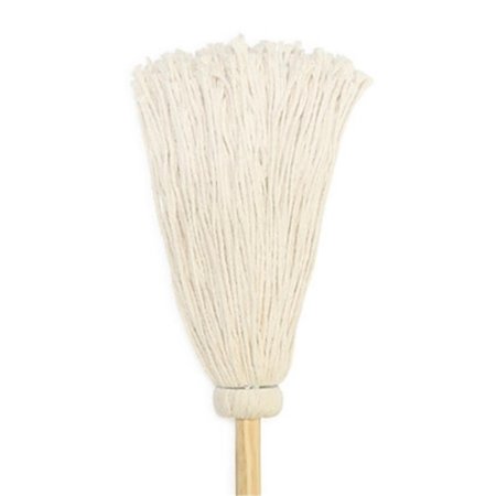 CAROLINA MOP MANUFACTURING Carolina Mop Manufacturing 8012-M 10 oz Cotton Deck Mop with Metal Handle 8012-M